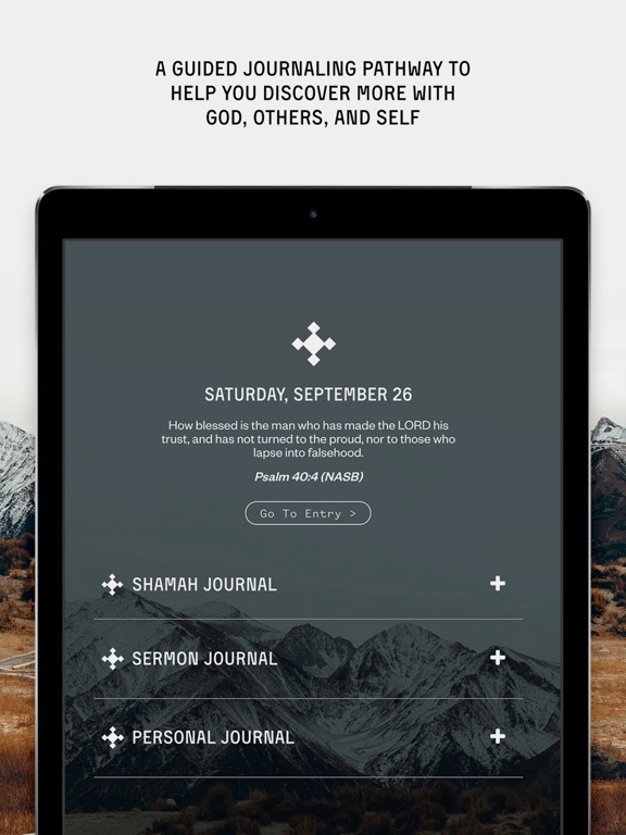 Shamah Way iPad screenshot 1 - Health & Fitness app