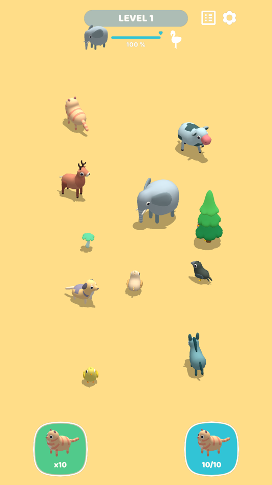 #4. Merge Cute Pet (iOS) 由: Super Awesome Inc.