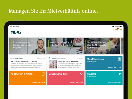 Screenshot #5 pour MEAG Mieterportal