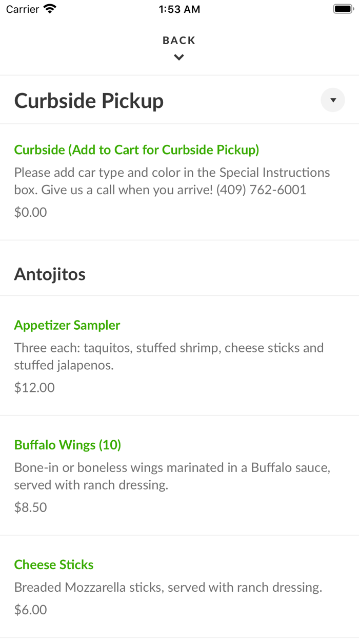 The Original Mexican Cafe