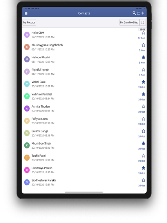 Screenshot #6 pour Sangam Mobile CRM