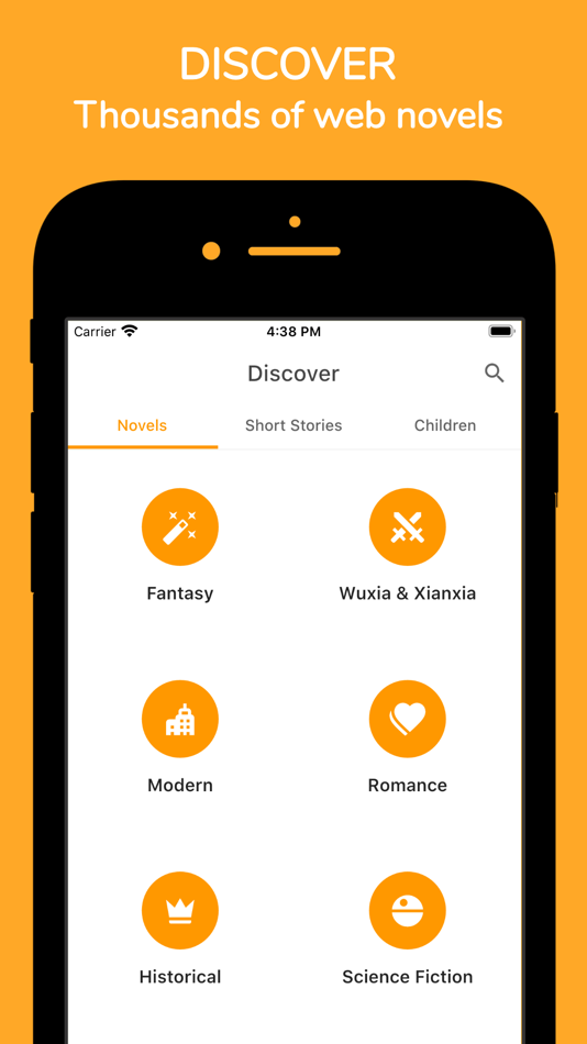 #3. Readibu - Chinese novel reader (iOS) 由: Lingyi Chen