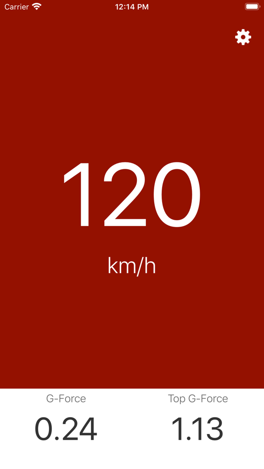 #2. Speedometer and G-Force (iOS) 由: Alexander Ross