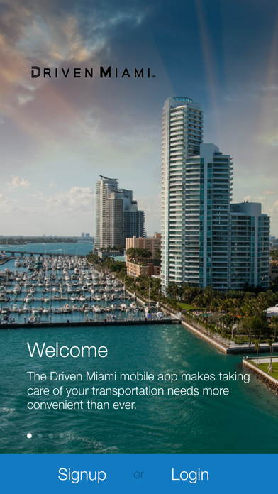 Driven Miami iPhone screenshot 1 - Travel app