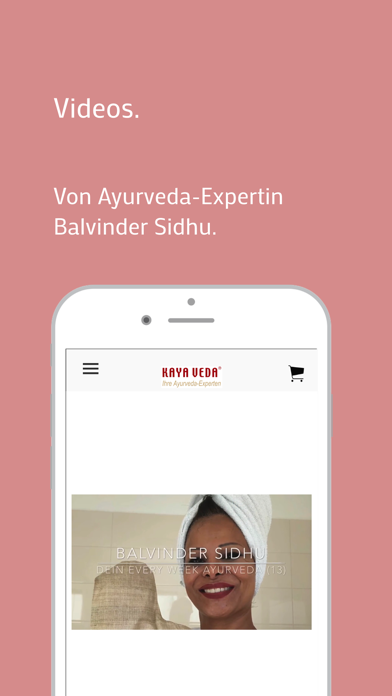 Kaya Veda Ayurveda Screenshot
