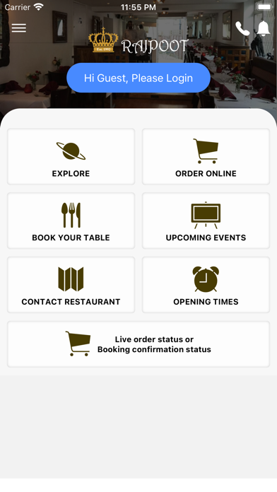 Rajpoot Indian Restaurant Screenshot