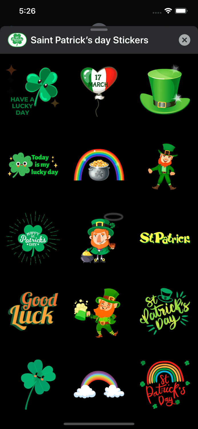 Saint Patrick’s day Stickers