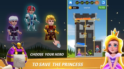 Hero Rescue - Pull the Pin Screenshot