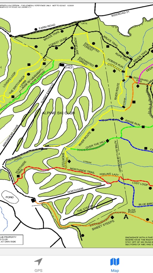 #4. SnowTrails (iOS) Podle: Jack Williams