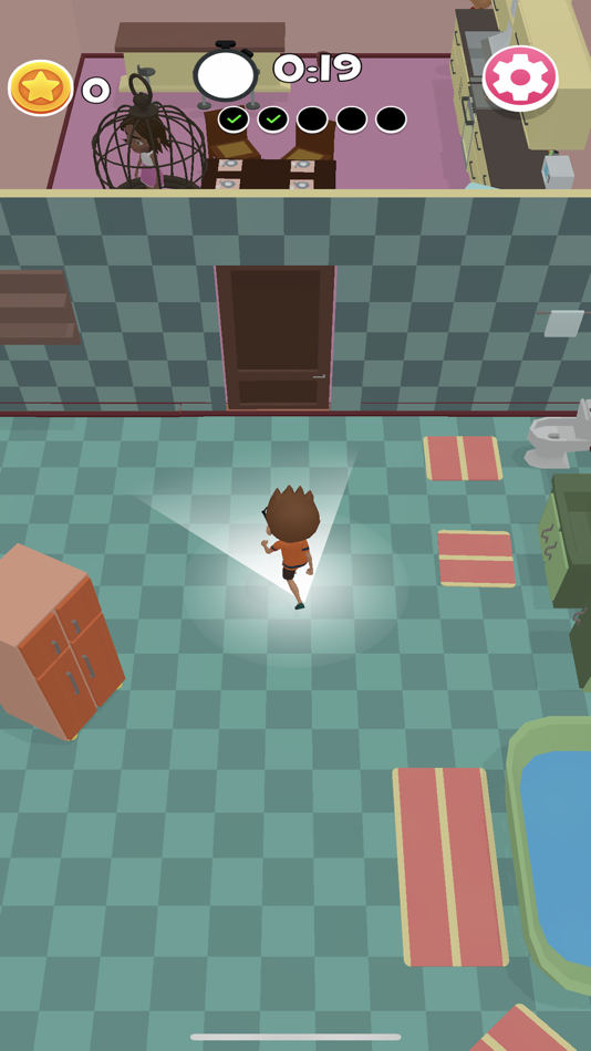 #2. Hide and Seek..! (iOS) Podle: funcell Games Pvt Ltd