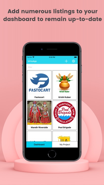 VirtuApp Online Business store