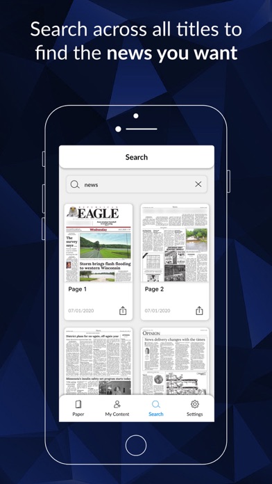 Republican-Eagle E-paper Screenshot