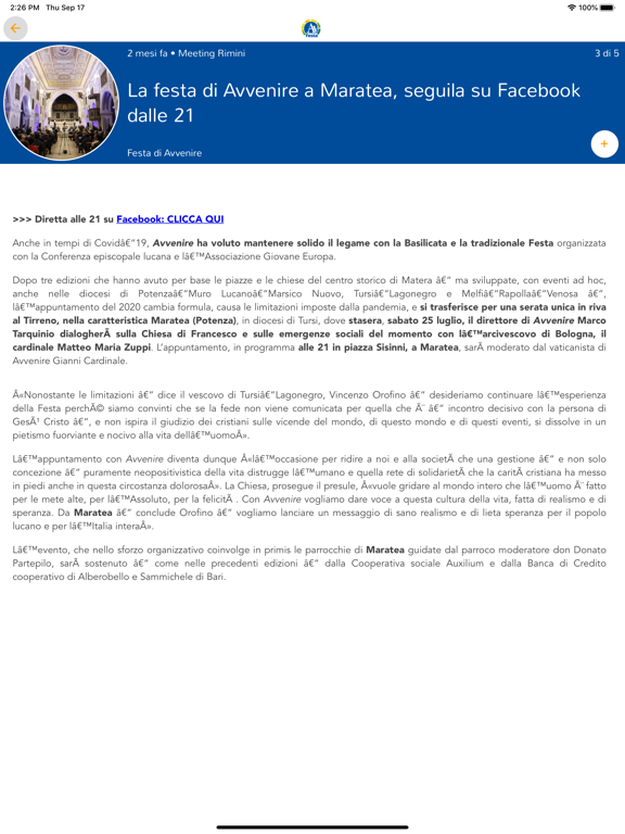 Screenshot #6 pour Festa di Avvenire