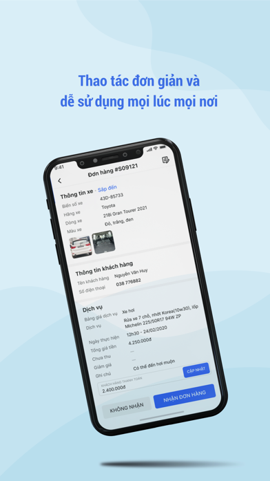 Screenshot #2 pour Carus Gara - Quản lý garage