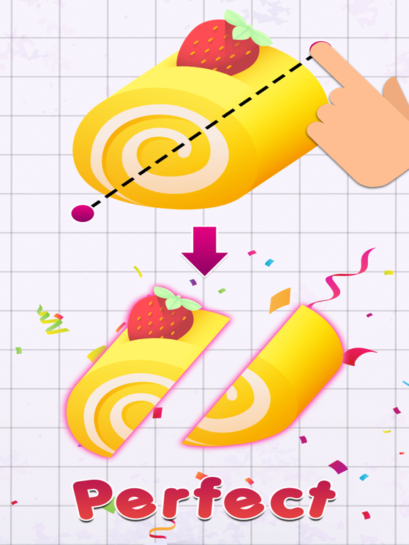 Screenshot #6 pour Cut Slice Perfect : Good cut