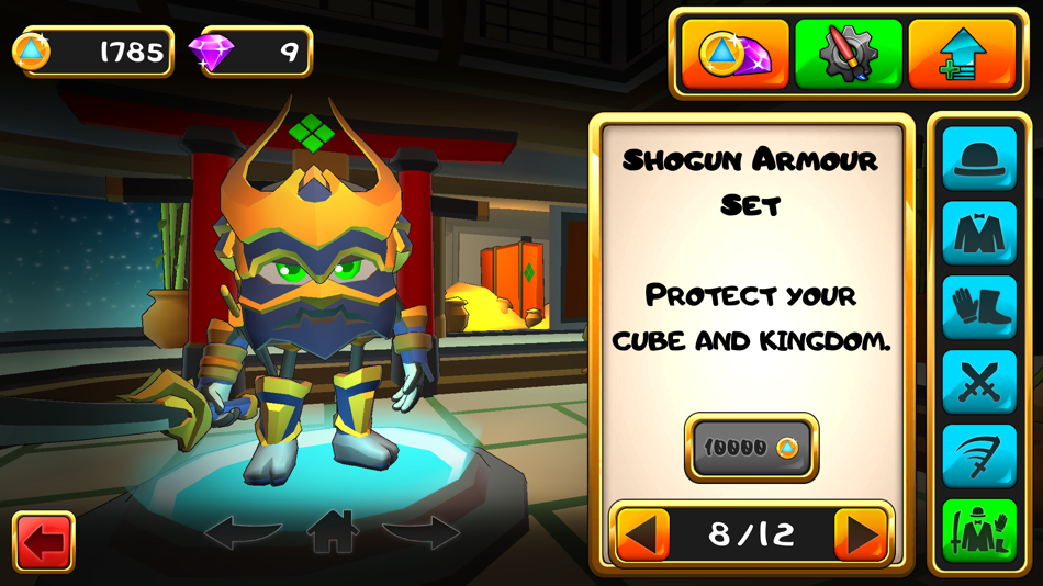 #4. Cube Samurai: Run Squared (iOS) 由: Red Meat Games, Inc.