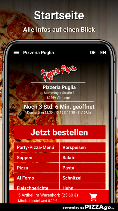 Pizzeria Puglia Vöhringen screenshot 2