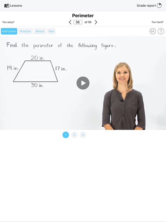 Screenshot #2 for 5th Grade Math Tutor