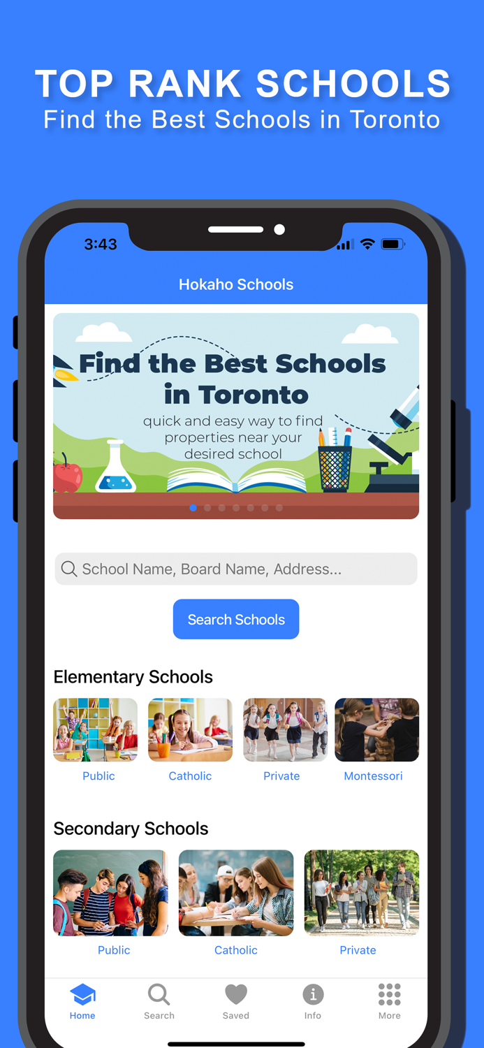 Hokaho Toronto School Finder