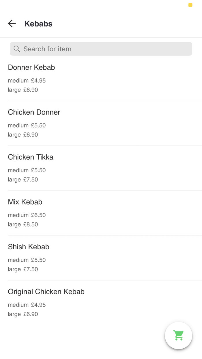 Sizzling Flavours App