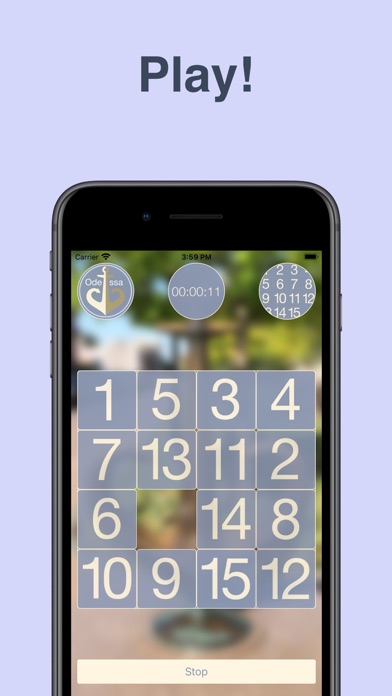 od15ki - Odessa fifteen puzzle Screenshot