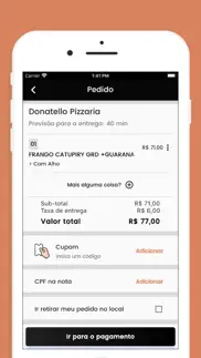 donatello pizzaria iphone screenshot 3