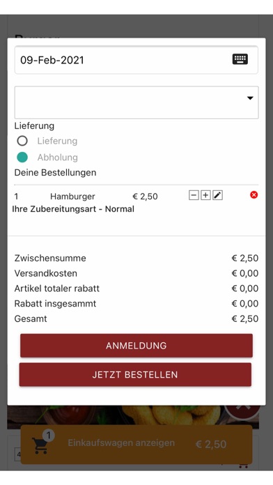 Bollywood Restaurant Olbernhau Screenshot