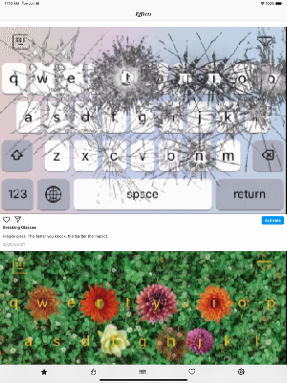 Screenshot #4 pour Effects Keyboard Pro