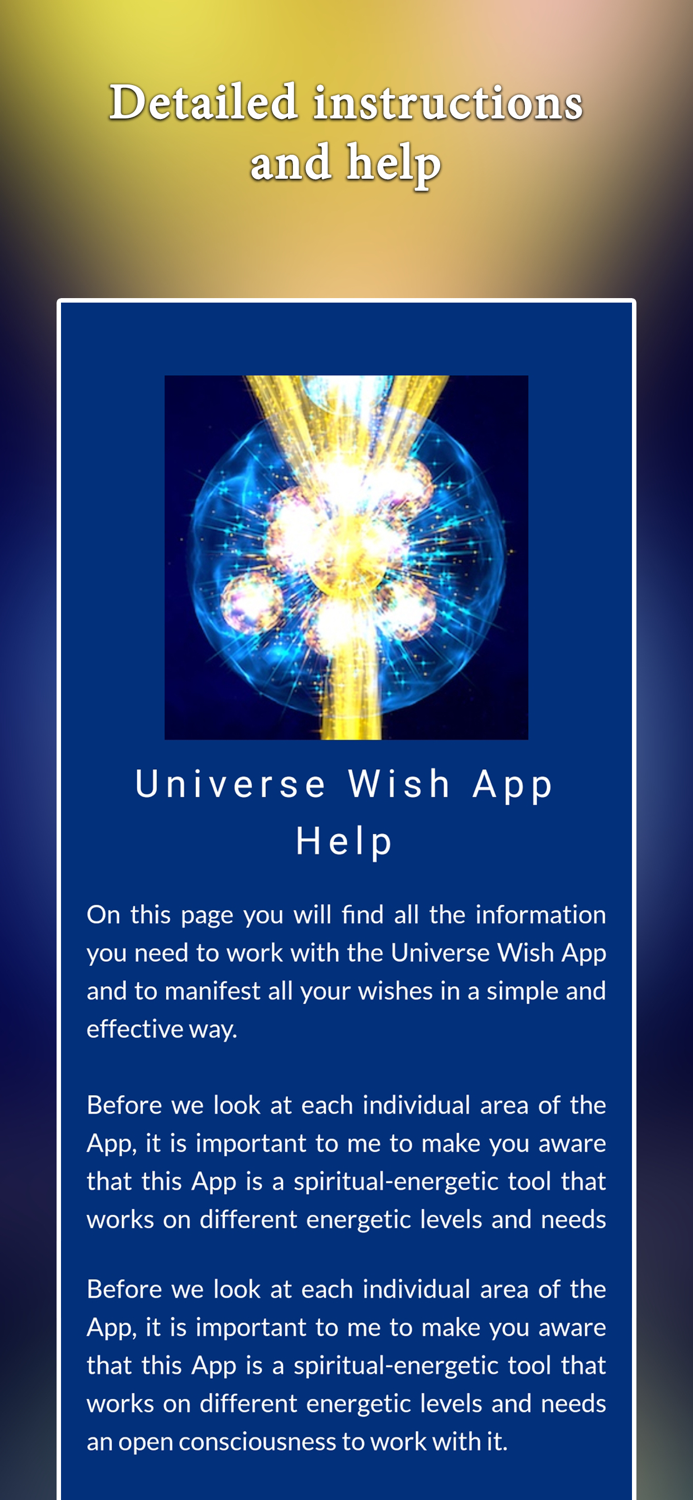 Universe Wish