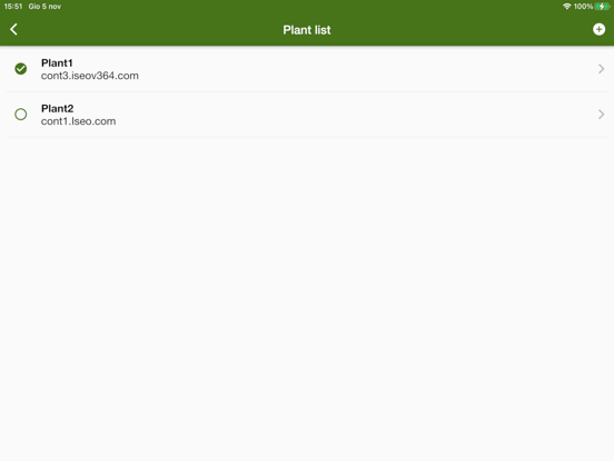 ISEO V364 iPad screenshot