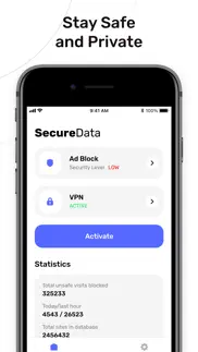 secure data: protection iphone screenshot 1