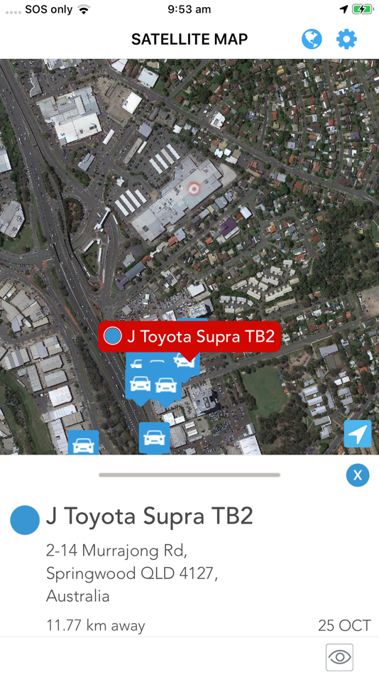 #4. GPS View (iOS) Podle: SENSIUM LABS
