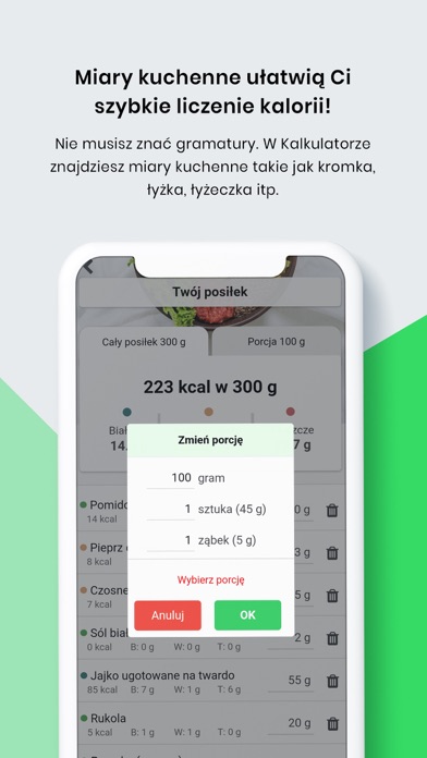 Kalkulator Kalorii Screenshot