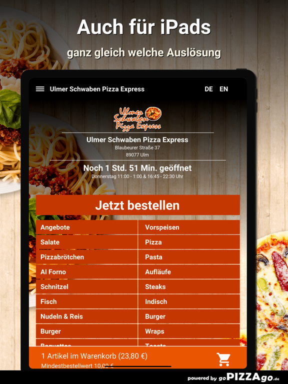 lmer Schwaben Pizza Express screenshot 7