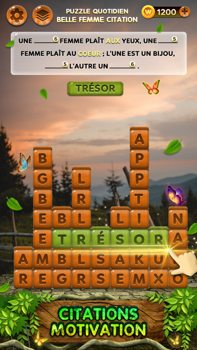 Screenshot #2 pour Word Games: Word Forest