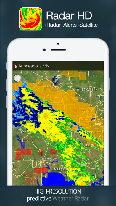 Radar HD Future Weather Radar Screenshot