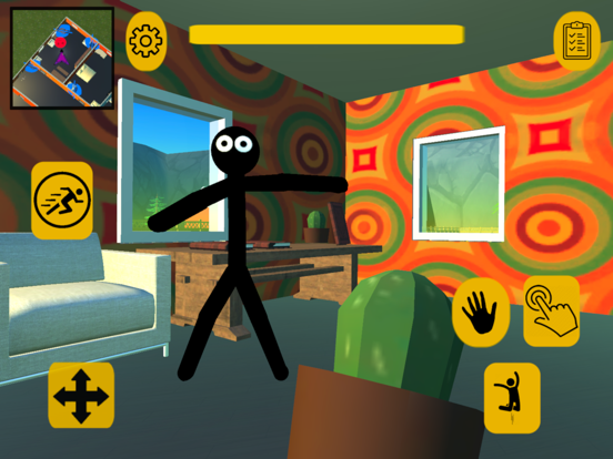 Stickman Escape. Farm Neighbor iPad screenshot 6 - Games app