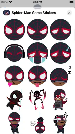 Game screenshot Spider-Man Game Stickers apk