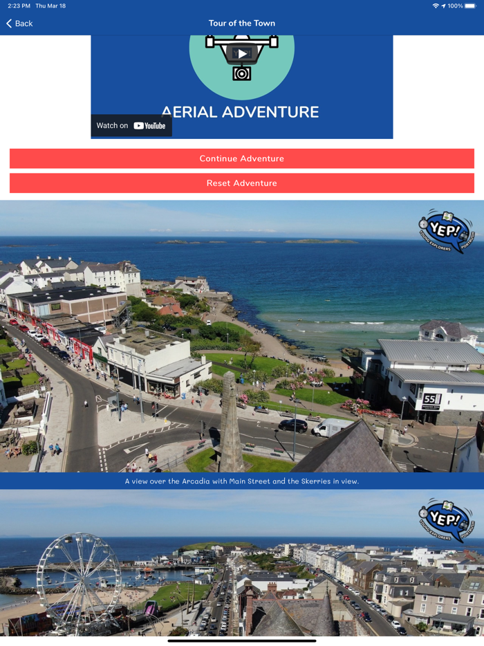 Young Explorer Portrush YEP