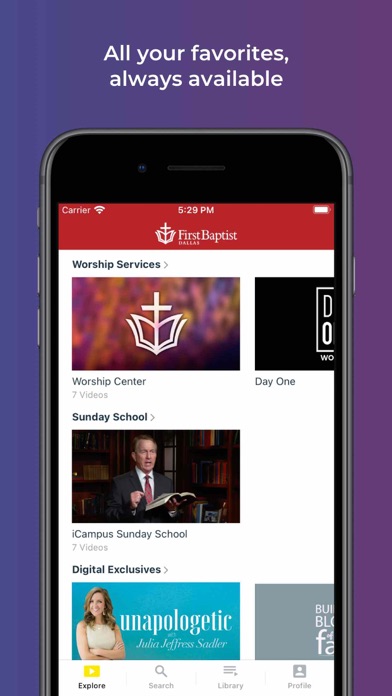 Screenshot 2 of First Dallas TV App