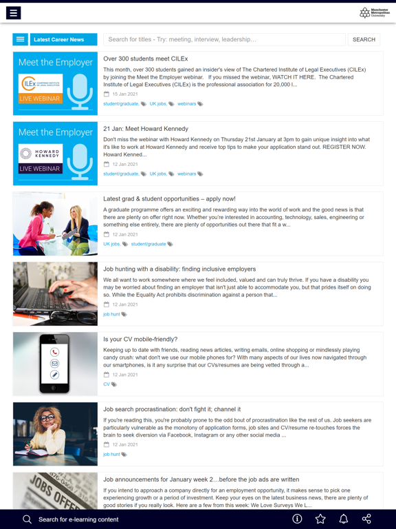 Screenshot #6 pour Man Met Career Centre