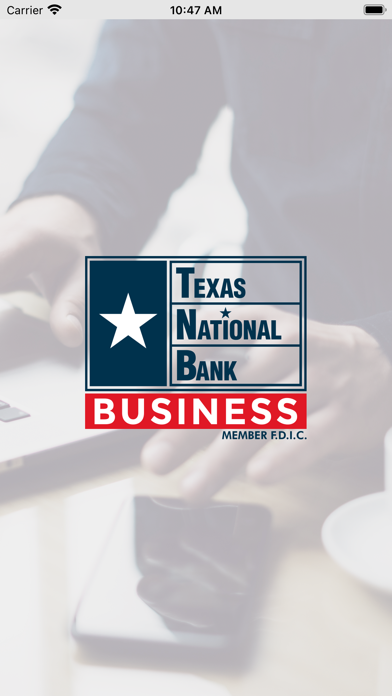 Texas National Bank Business Screenshot
