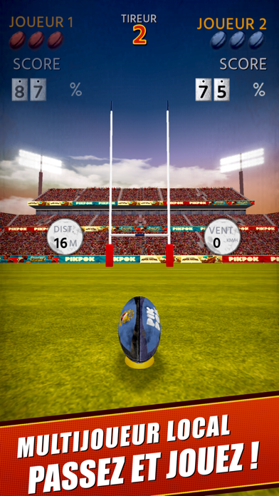 Screenshot #3 pour Flick Kick Rugby Kickoff