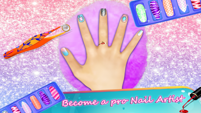 Fashion Nail Art Salon Games Screenshot