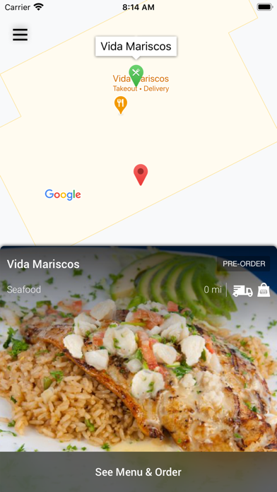 Vida Mariscos Screenshot