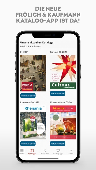 Frölich & Kaufmann-Kataloge Screenshot
