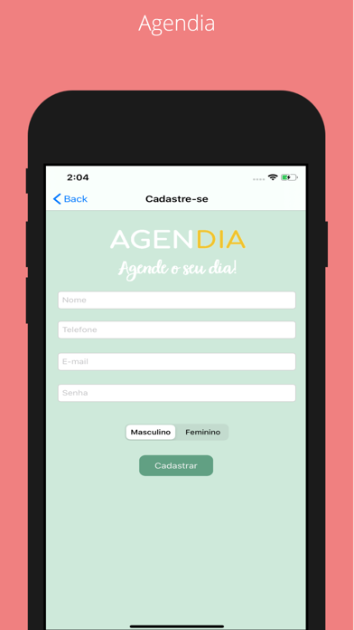 Screenshot #2 pour Agendia - Agende seu dia