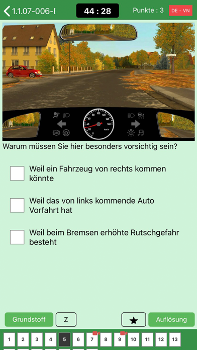 Viet Führerschein Screenshot