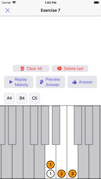 Melody Dictationのおすすめ画像1