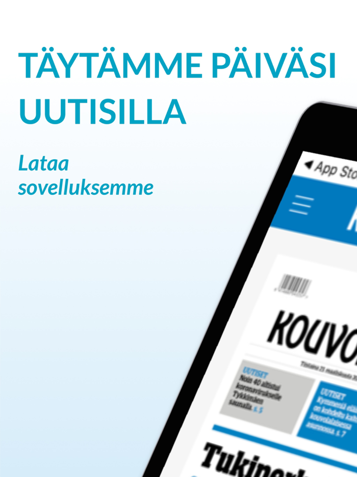 Kouvolan Sanomat päivän lehti